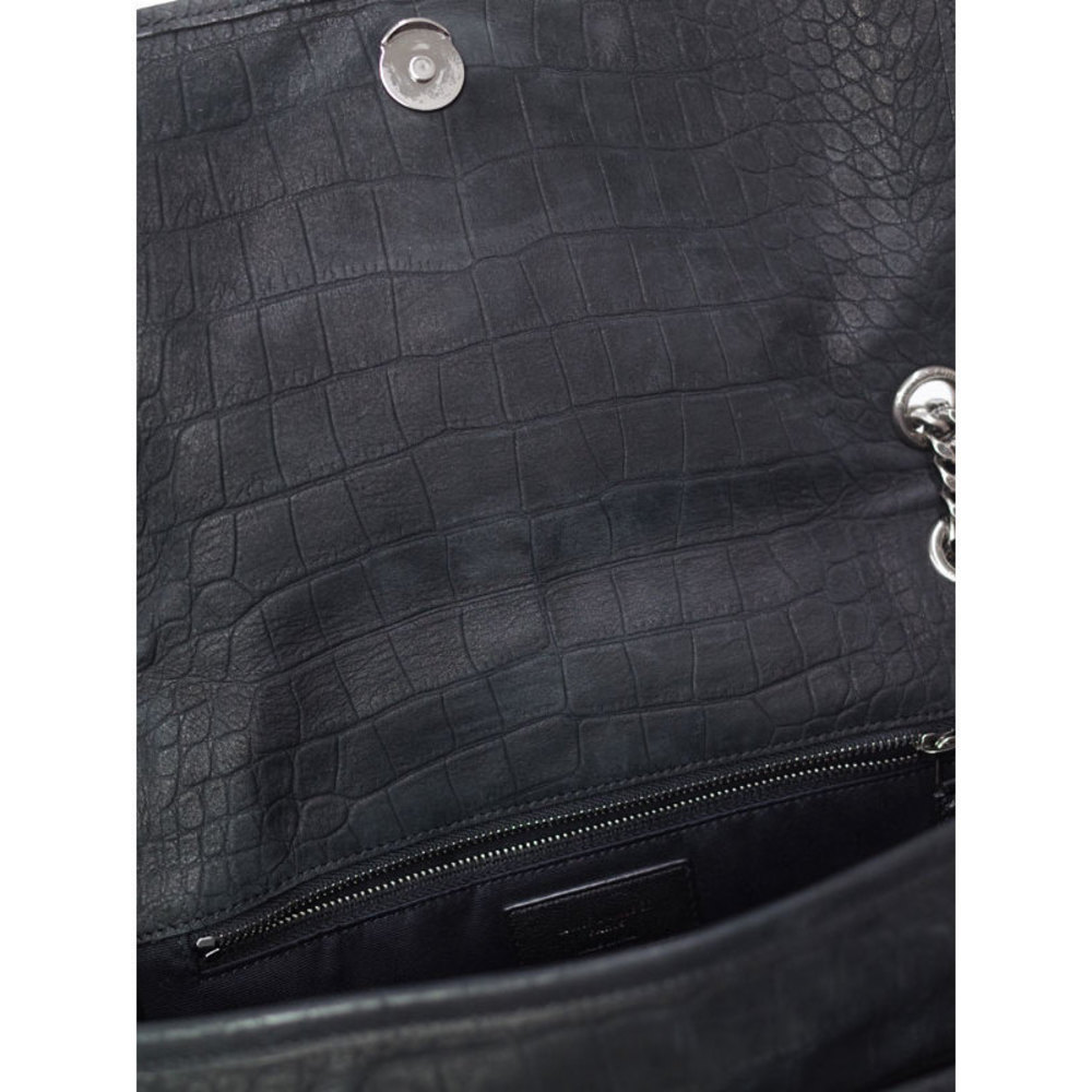 Saint Laurent Paris Niki Medium Chain Shoulder Bag Black - Picture 9 of 9